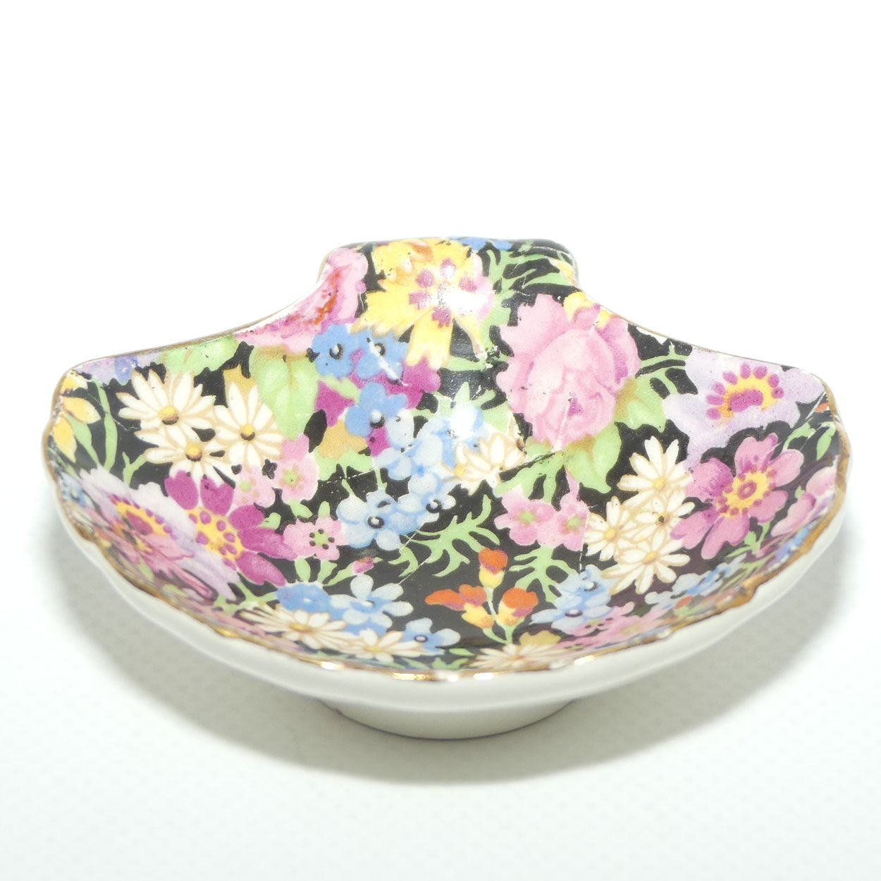 Royal Winton Balmoral Chintz shell shape miniature dish