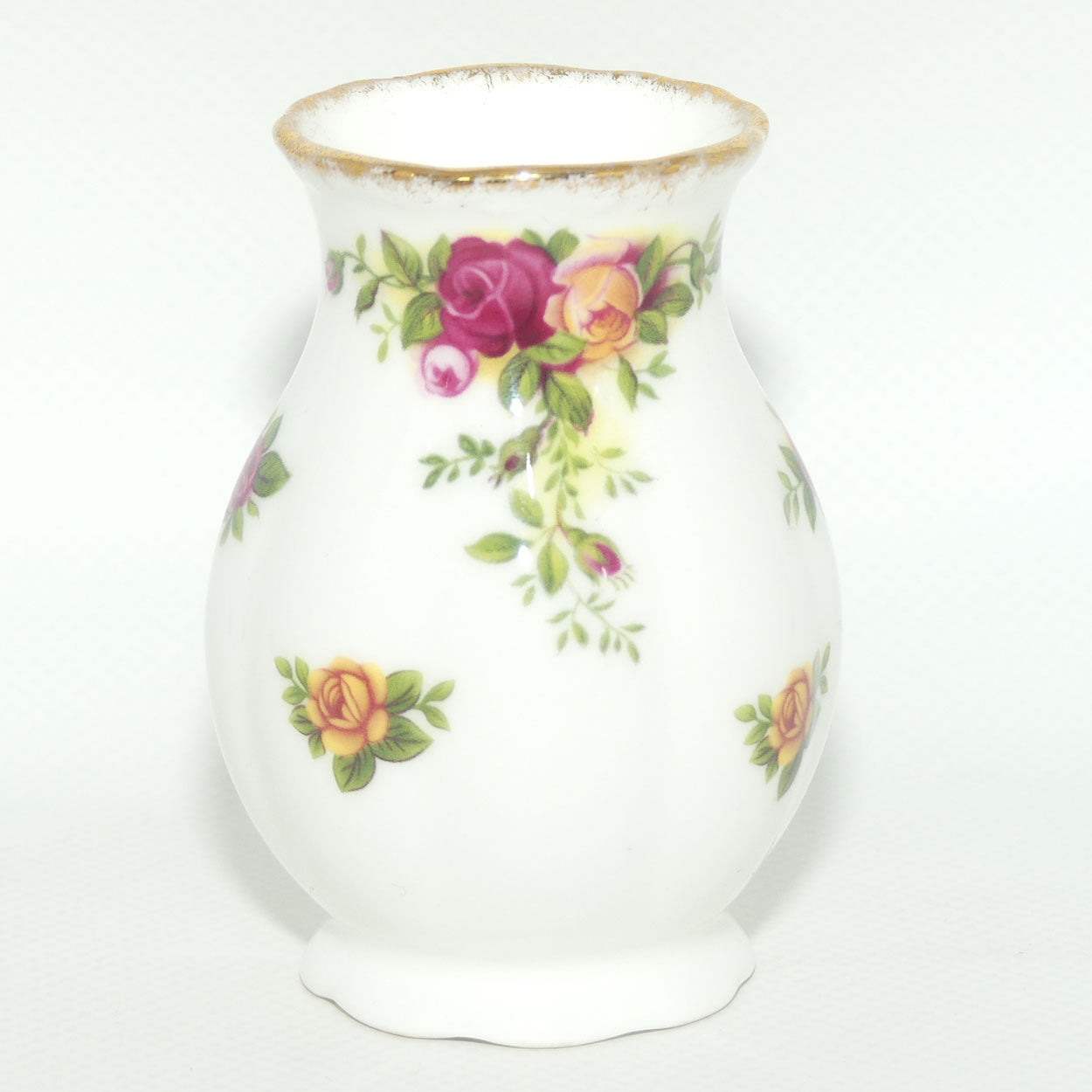 Royal Albert Bone China England Old Country Roses bud vase