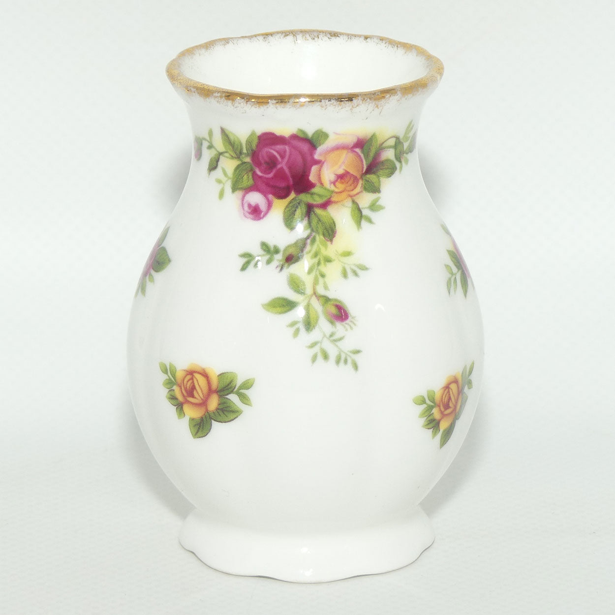 Royal Albert Bone China England Old Country Roses bud vase