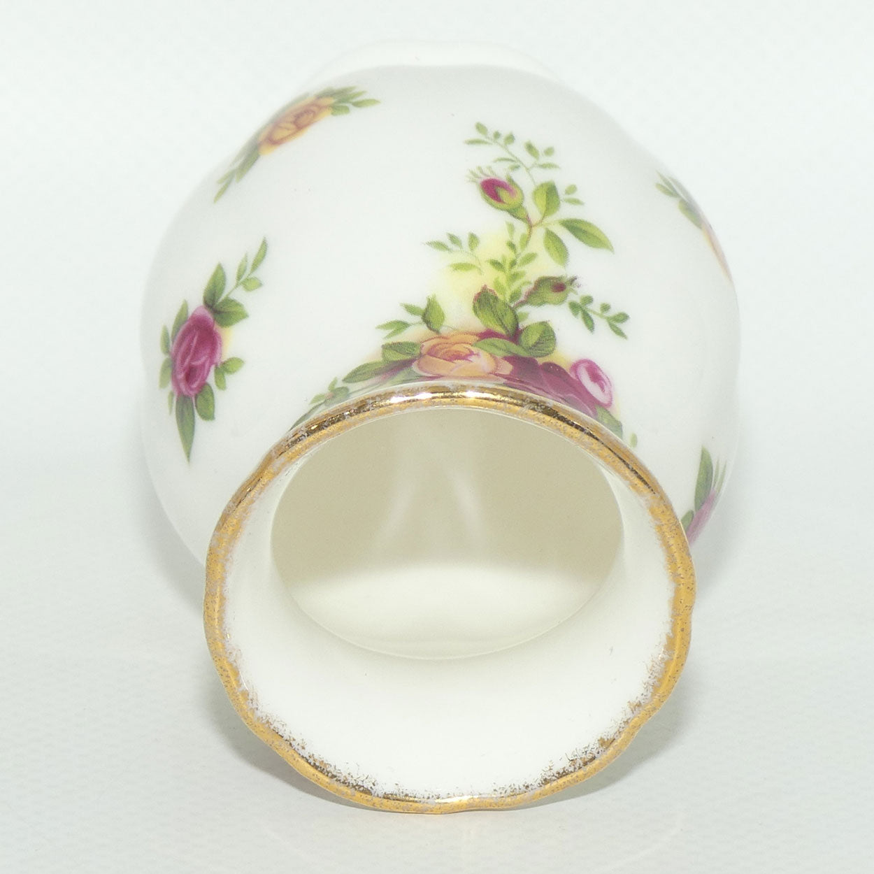 Royal Albert Bone China England Old Country Roses bud vase