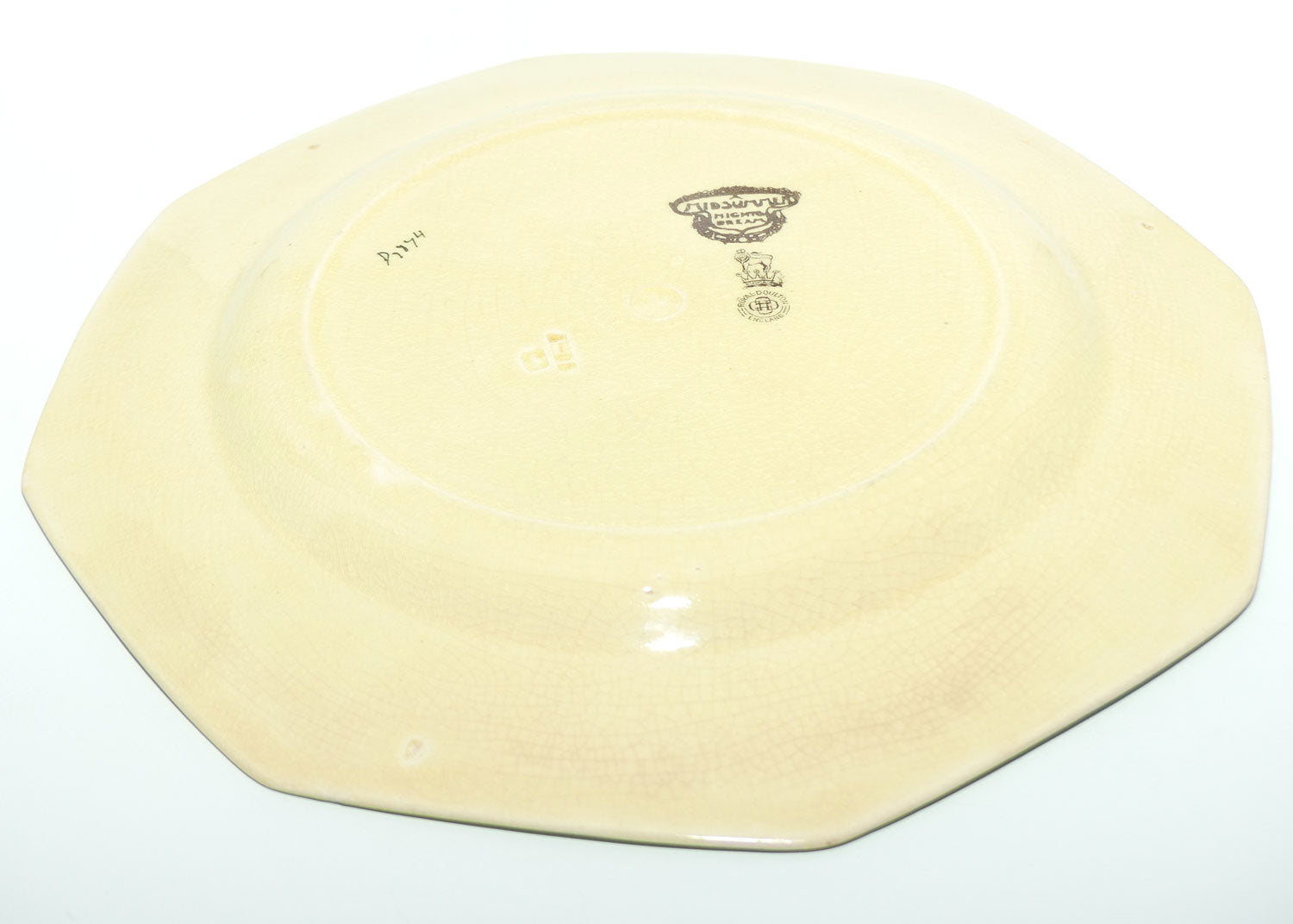 Royal Doulton Midsummer Night's Dream series plate | Snout | Octagonal shape D2874