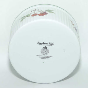 Royal Worcester Vitreous Bakeware | Evesham Vale pattern | Souffle dish