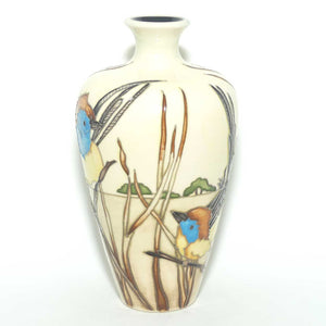 Moorcroft Southern Emu Wrens 72/6 vase | Trial A | dated 12.4.17