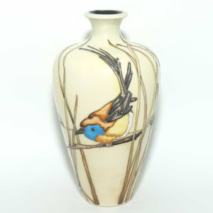 Moorcroft Southern Emu Wrens 72/6 vase | Trial B |dated 12.4.17