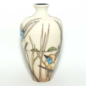 Moorcroft Southern Emu Wrens 72/6 vase | Trial C | dated 13.4.17