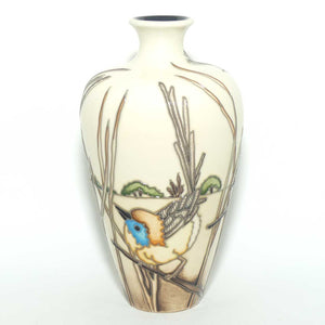 Moorcroft Southern Emu Wrens 72/6 vase | Trial C | dated 13.4.17