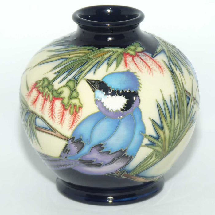 Moorcroft Fairy Wren 41/4 vase | #4