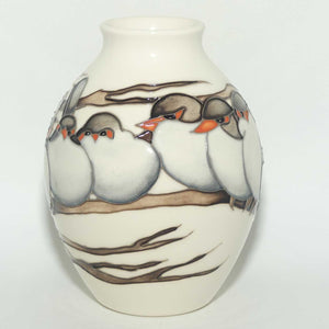 Moorcroft Splendid Fairy Wren 3/5 vase | Num Ed #25