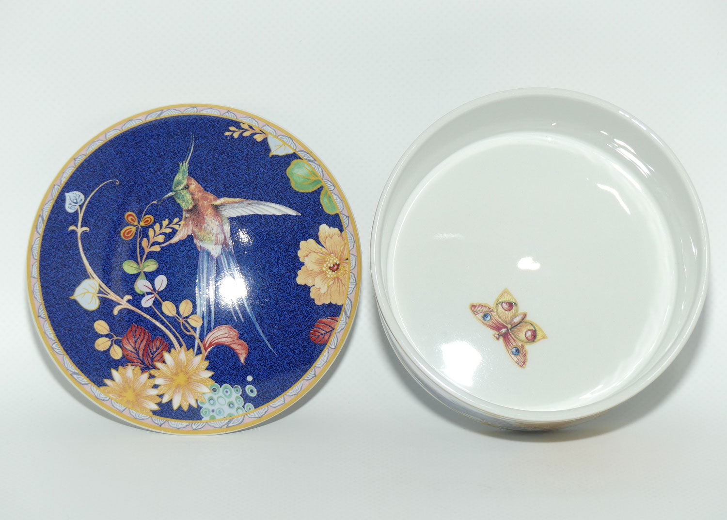 Spode Java pattern trinket box | boxed