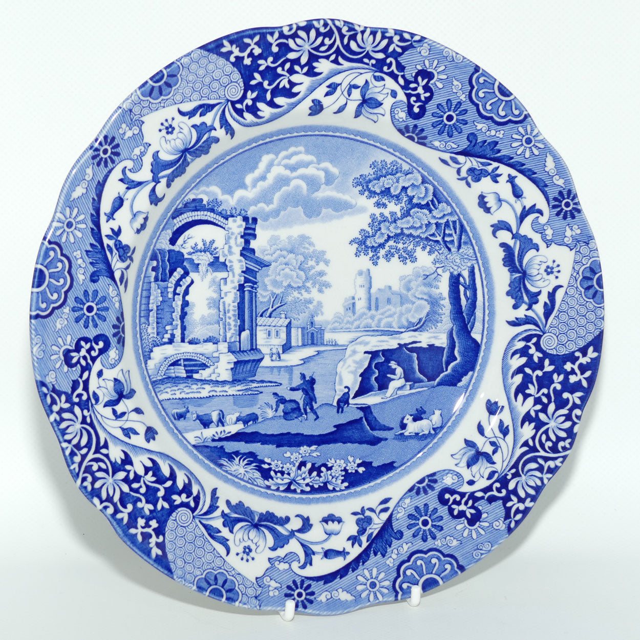 Spode Italian design plate | Blue and White | 23cm | #1
