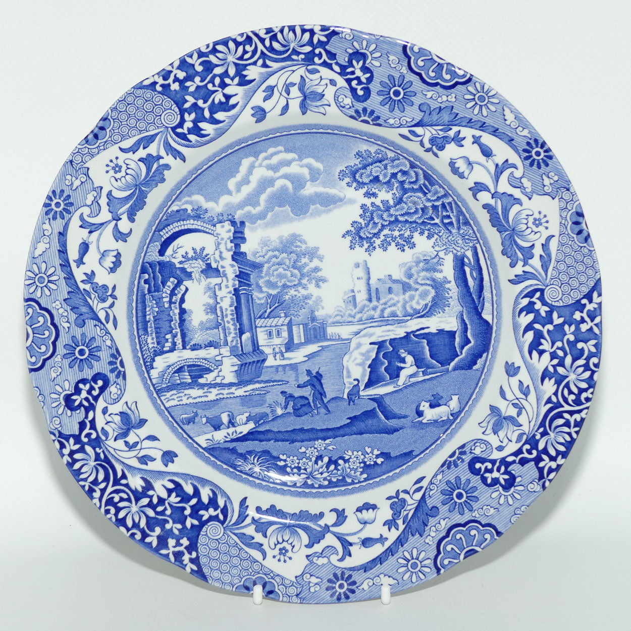 Spode Italian design plate | Blue and White | 23cm | #2
