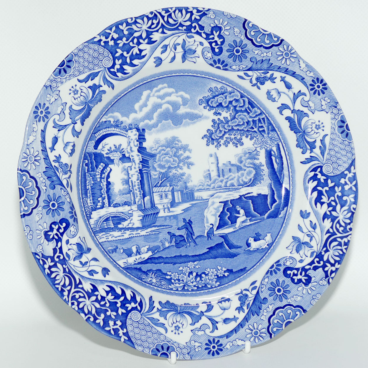 Spode Italian design plate | Blue and White | 23cm | #4