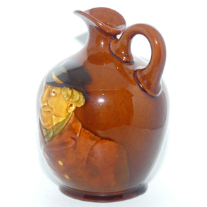 Royal Doulton Kingsware Sporting Squire Globular flask | Red Brown