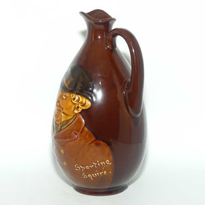 Royal Doulton Kingsware Sporting Squire Teardrop flask