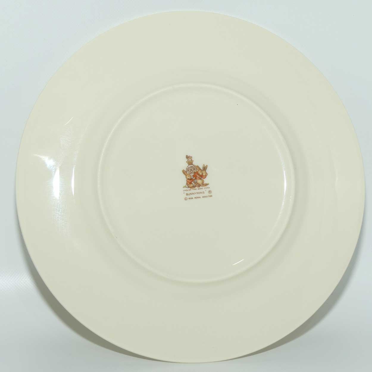 Royal Doulton Bunnykins Tableware Petrol in the Sports Car plate | 20cm | original box