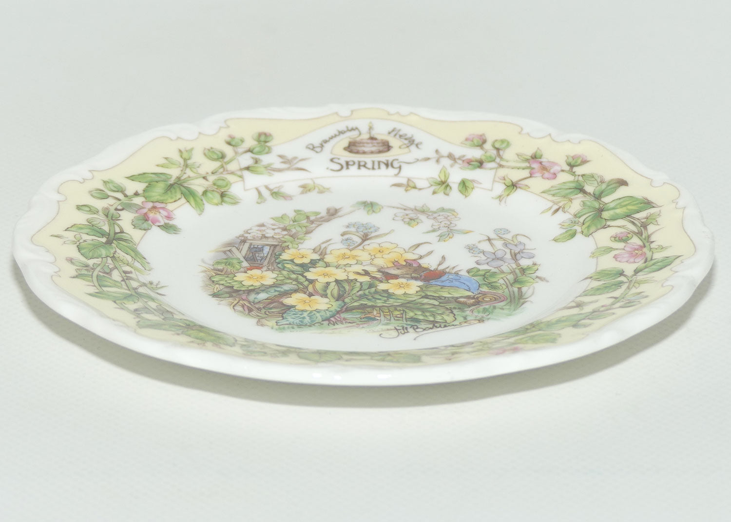 Royal Doulton Brambly Hedge Giftware | 15.5cm plate | Spring | boxed