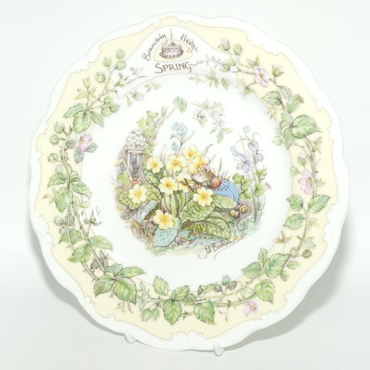 Royal Doulton Brambly Hedge Giftware | 20.5cm plate | Spring | boxed