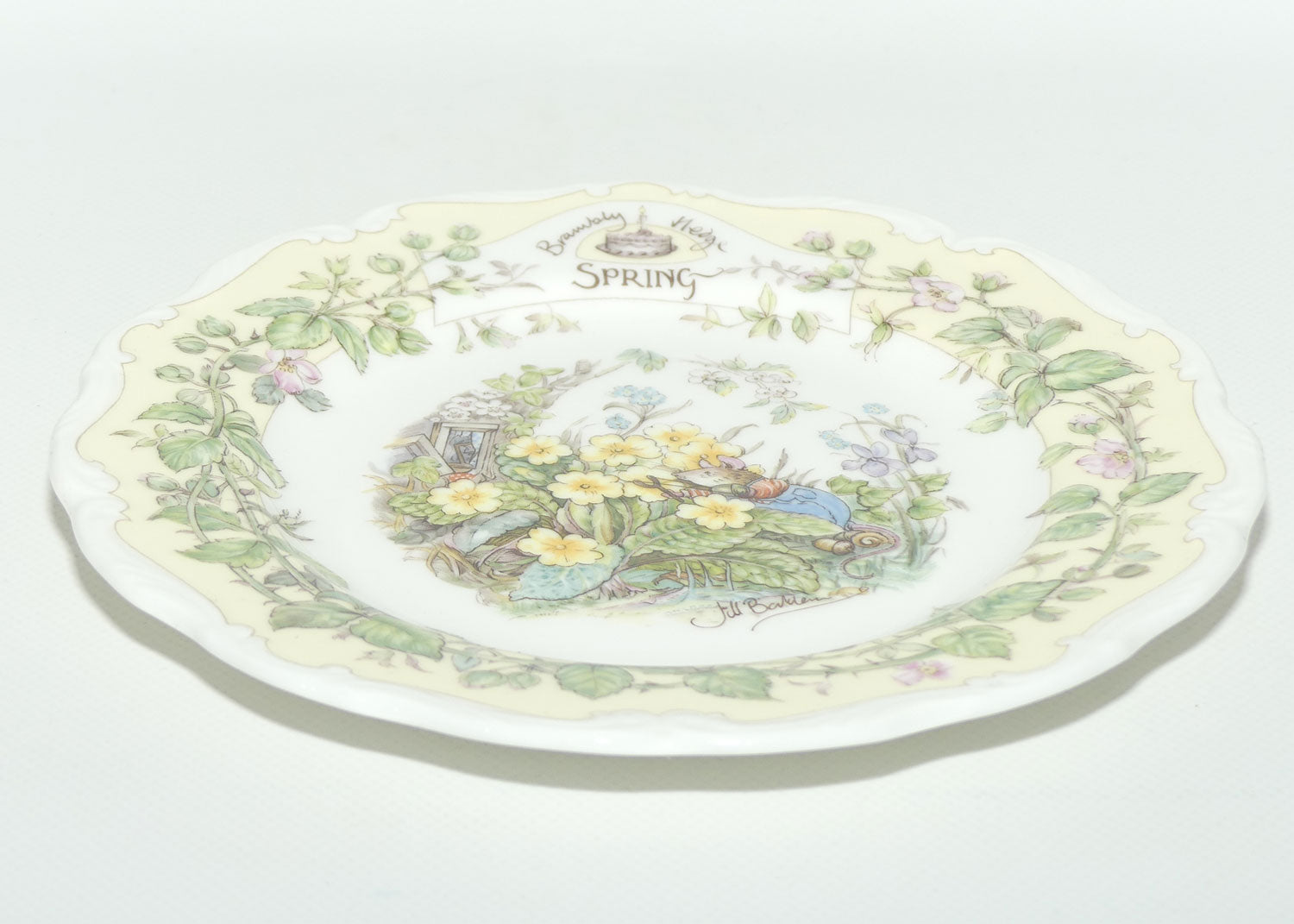 Royal Doulton Brambly Hedge Giftware | 20.5cm plate | Spring | boxed