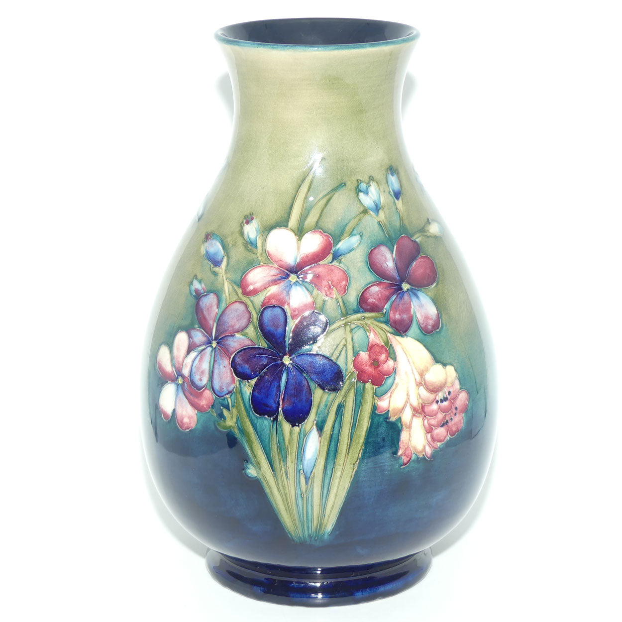 Walter Moorcroft Spring Flowers large 7/12 vase