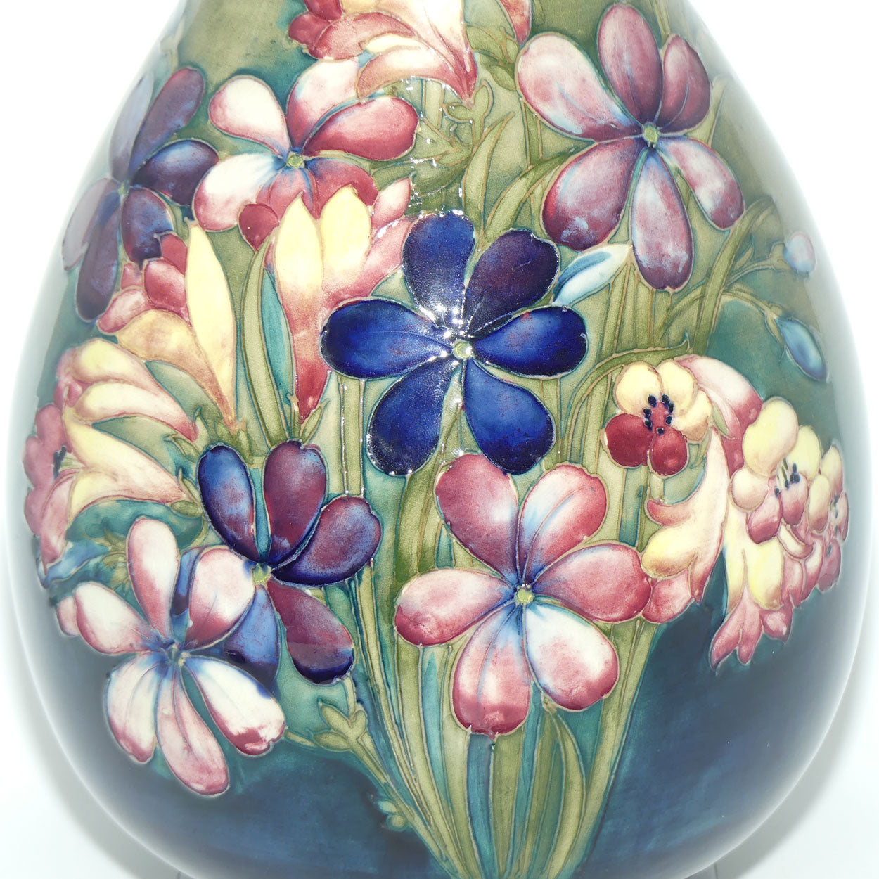 Walter Moorcroft Spring Flowers large 7/12 vase