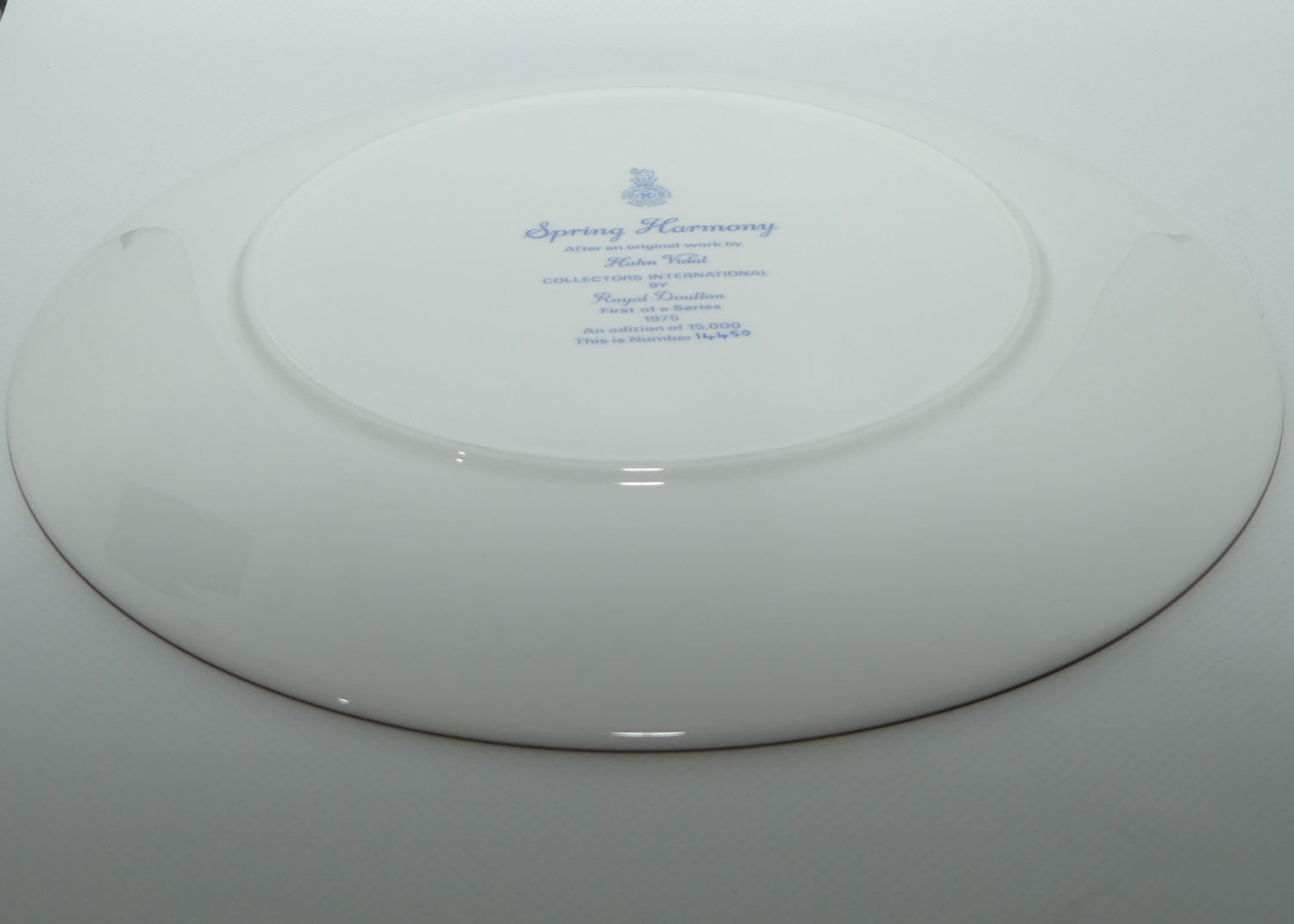 Royal Doulton Collectors International | Spring Harmony plate by Hahn Vidal