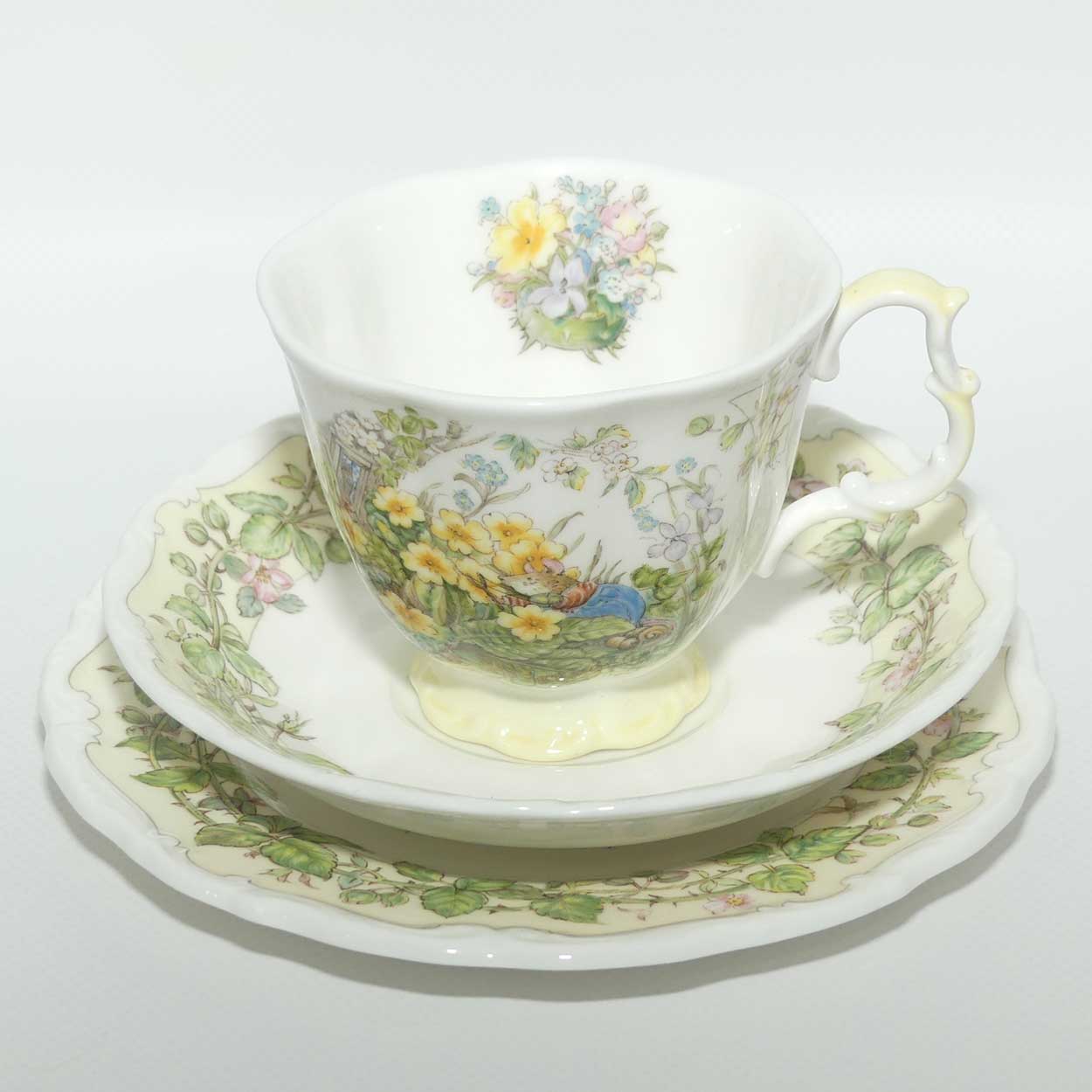 Royal Doulton Brambly Hedge Giftware | Tea Trio | Spring