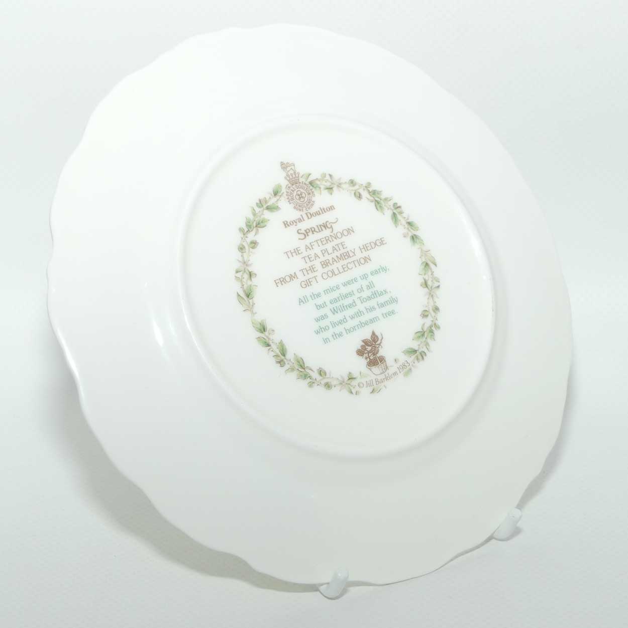 Royal Doulton Brambly Hedge Giftware | Tea Trio | Spring