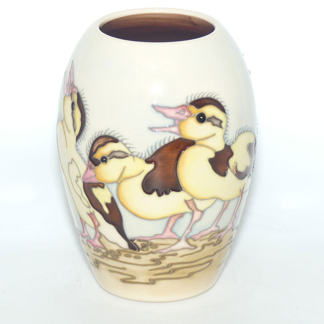 Moorcroft Spring Ducklings 102/5 vase | Num Ed