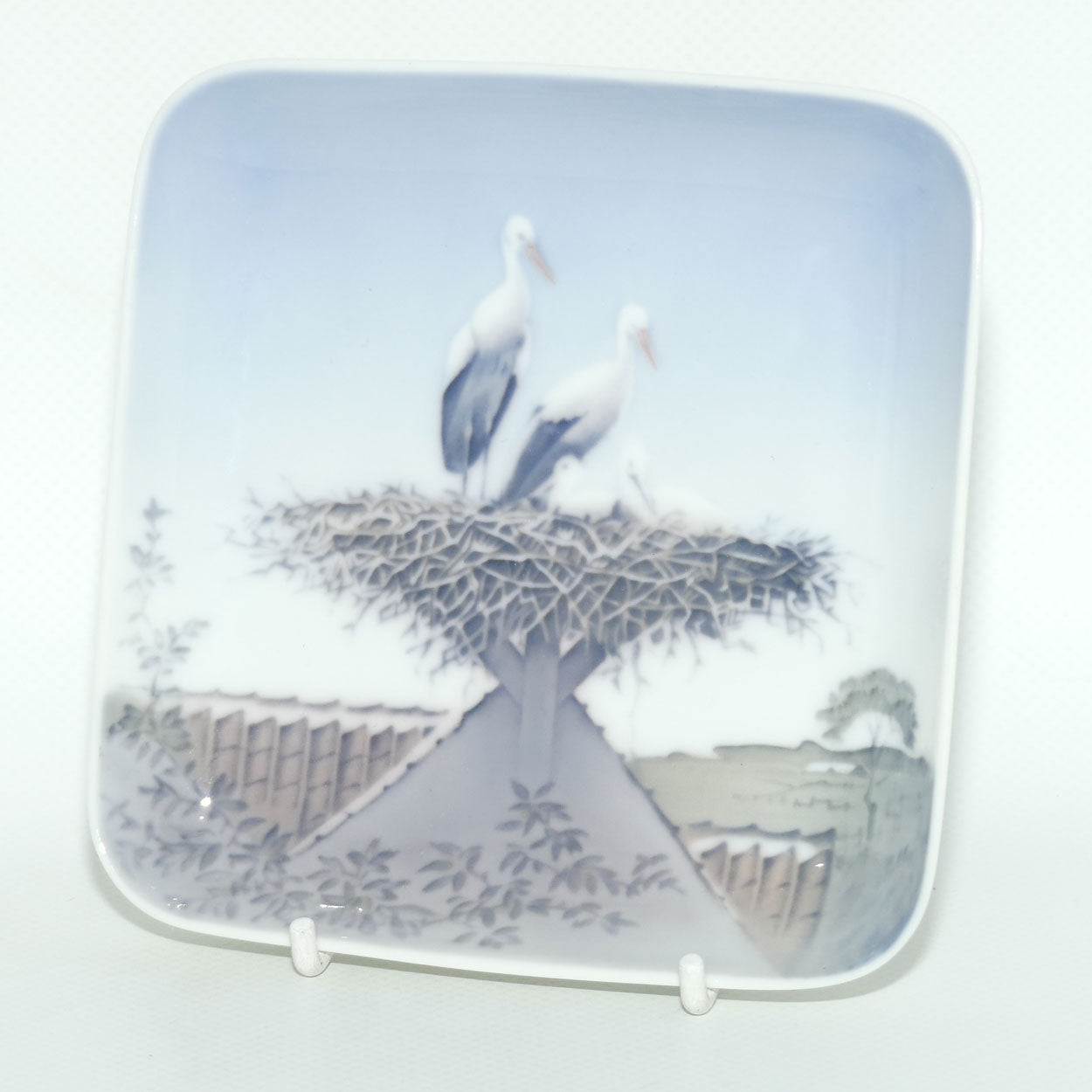 Bing and Grondahl Storkereden square tray