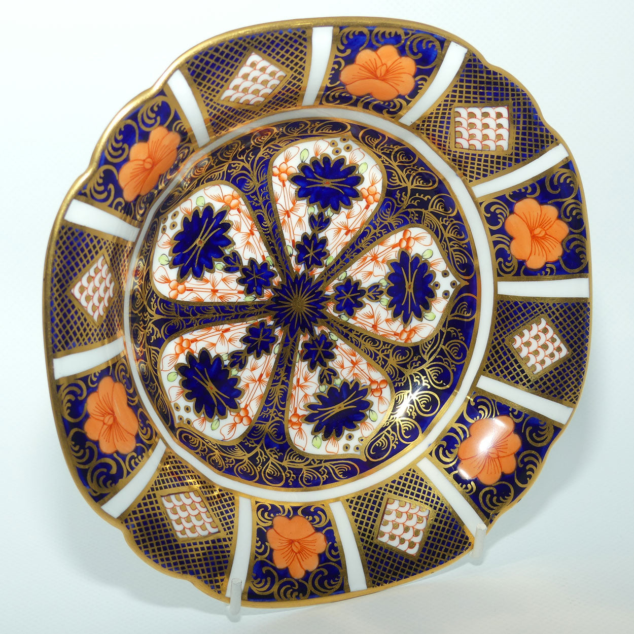 Royal Crown Derby Old Imari 1128 square shaped bowl | c.1933