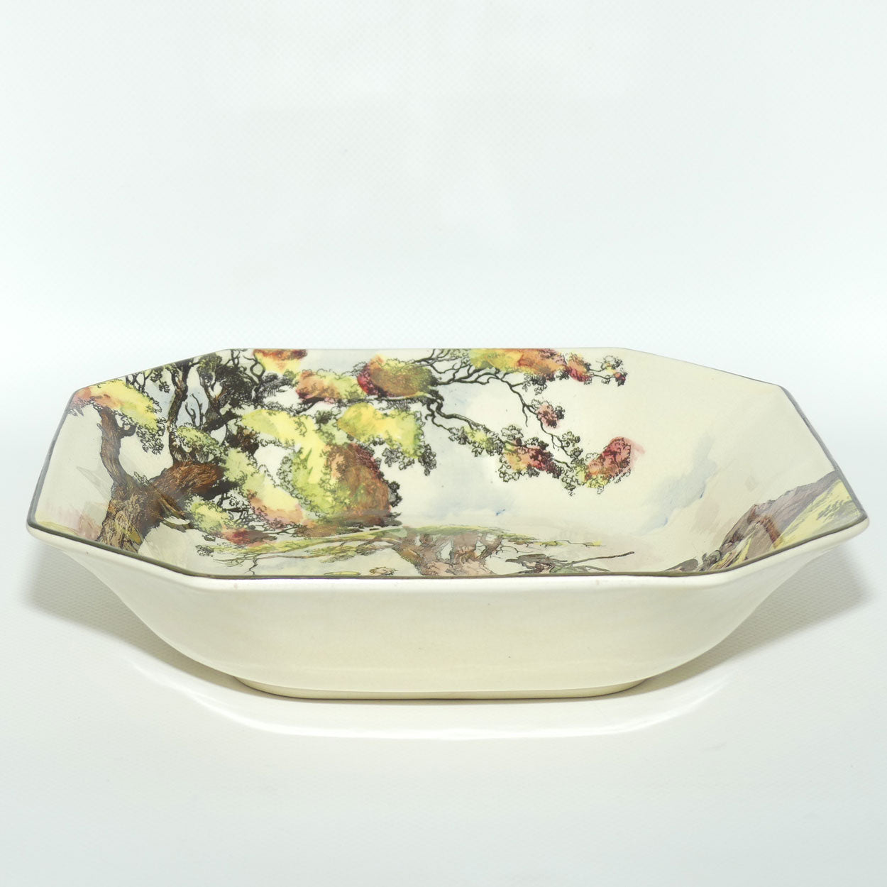 Royal Doulton Gleaners and Gypsies square bowl D6123