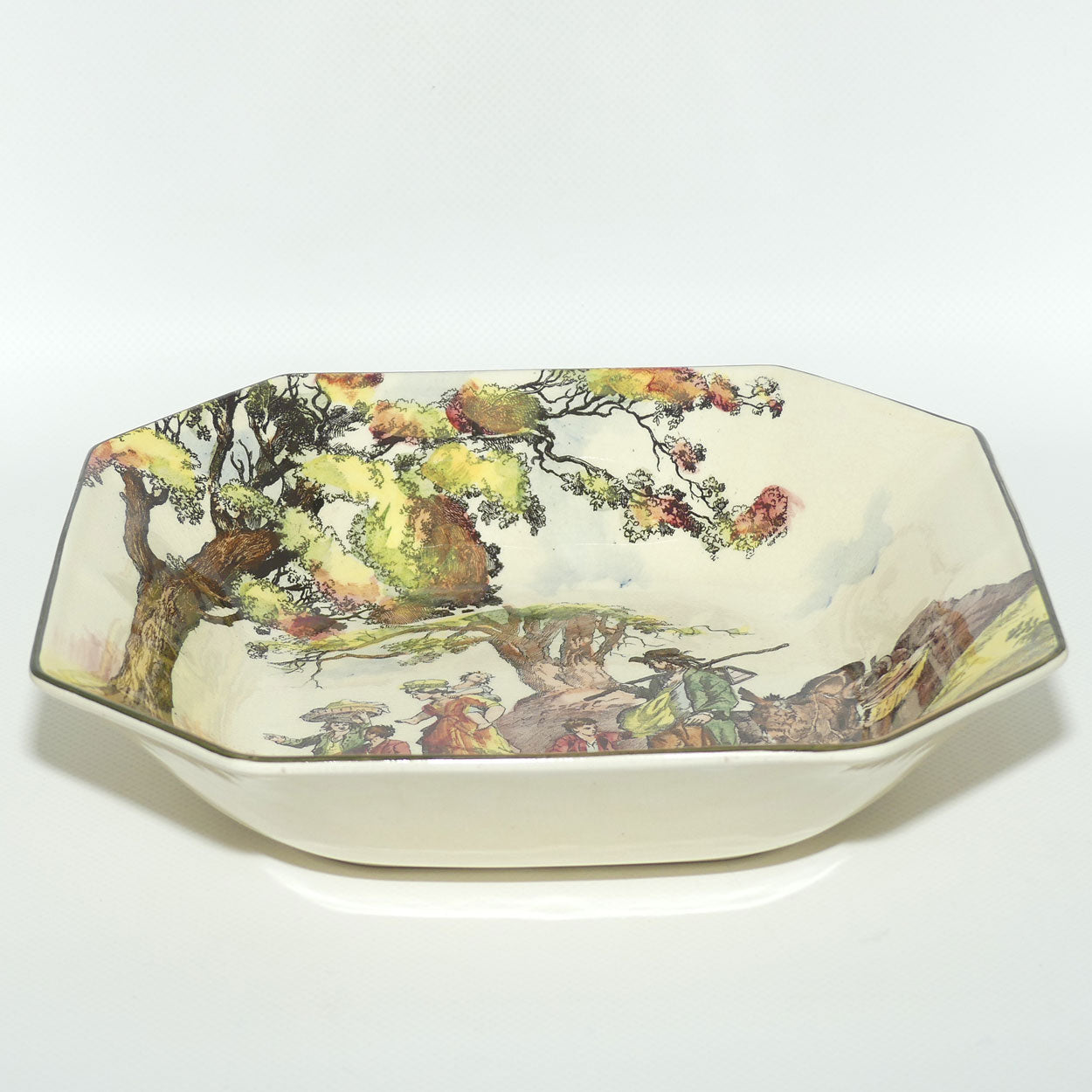 Royal Doulton Gleaners and Gypsies square bowl D6123