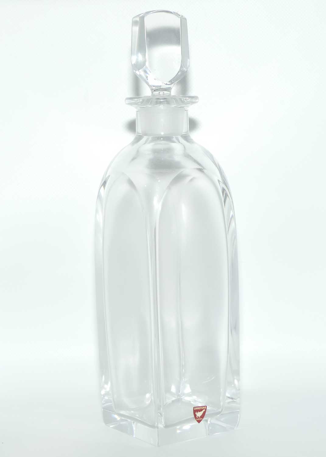 Mid Century European design Orrefors Crystal decanter | Square | 2498 111