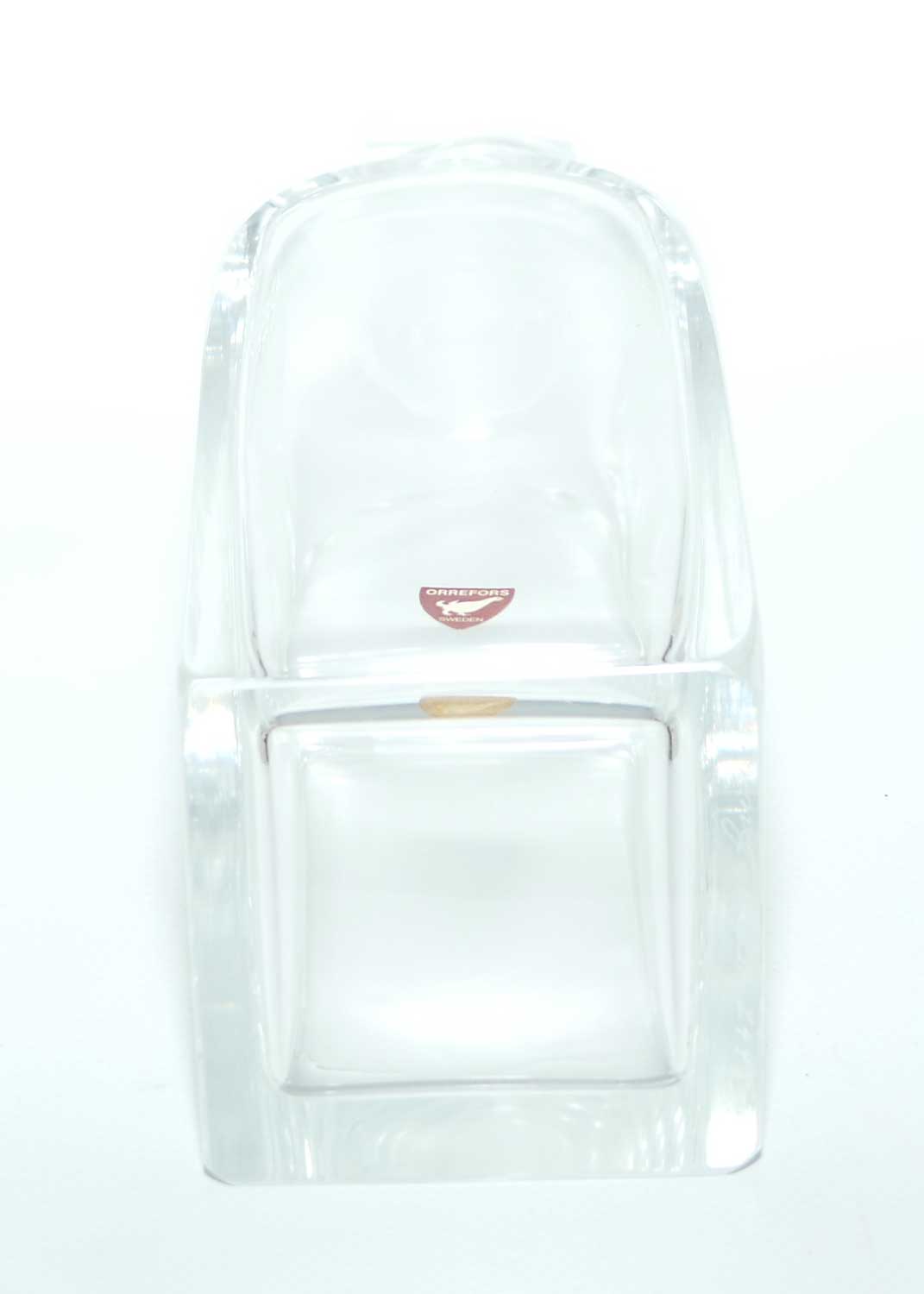 Mid Century European design Orrefors Crystal decanter | Square | 2498 111