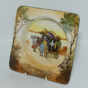 Royal Doulton Coaching Days square dish | Extra Decor | E3804