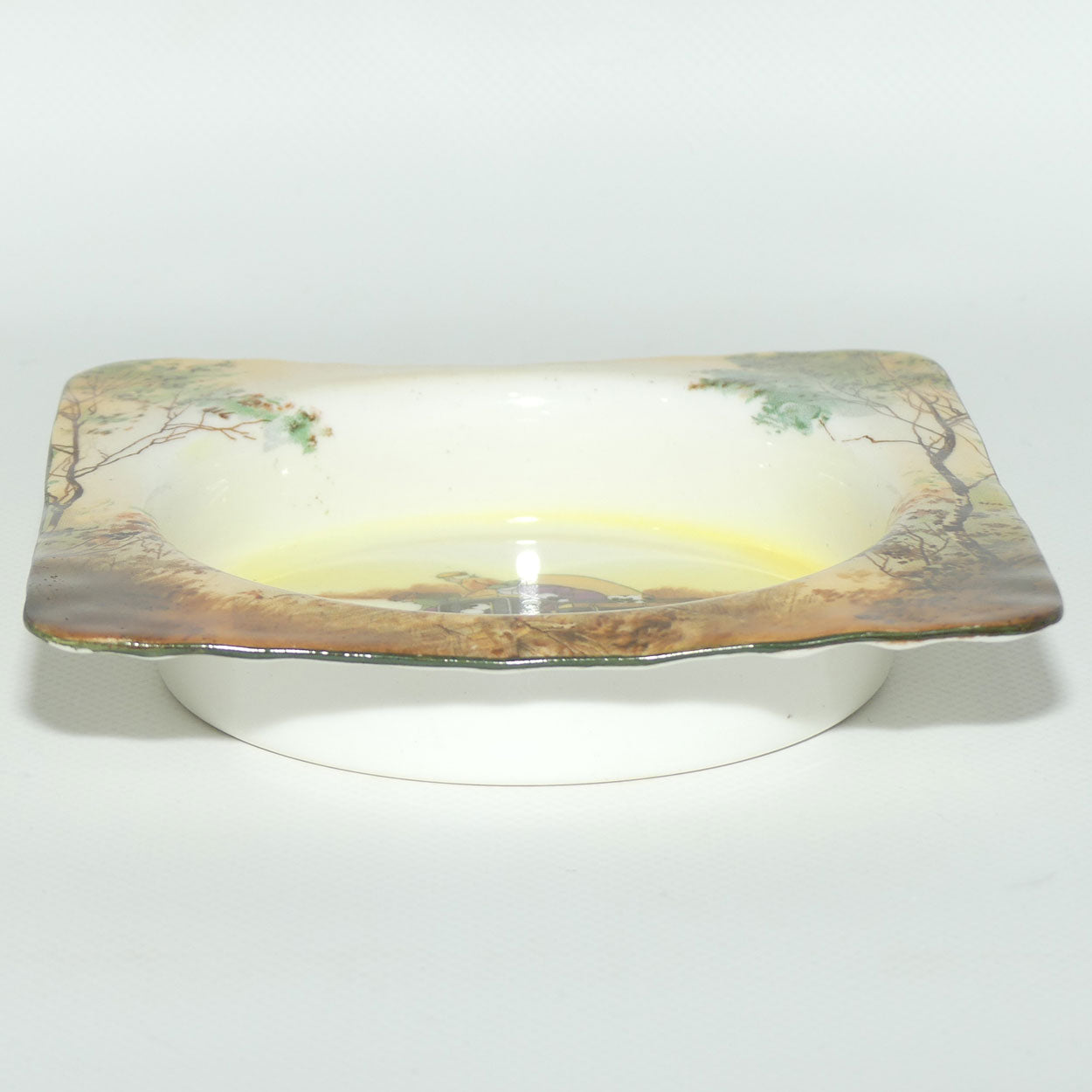 Royal Doulton Coaching Days square dish | Extra Decor | E3804