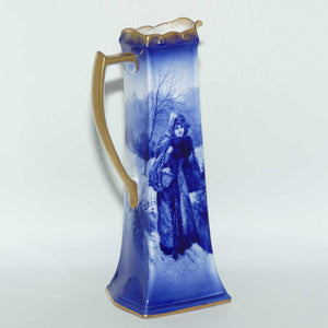 Royal Doulton Blue Children square shape jug | Scene 9 | #1