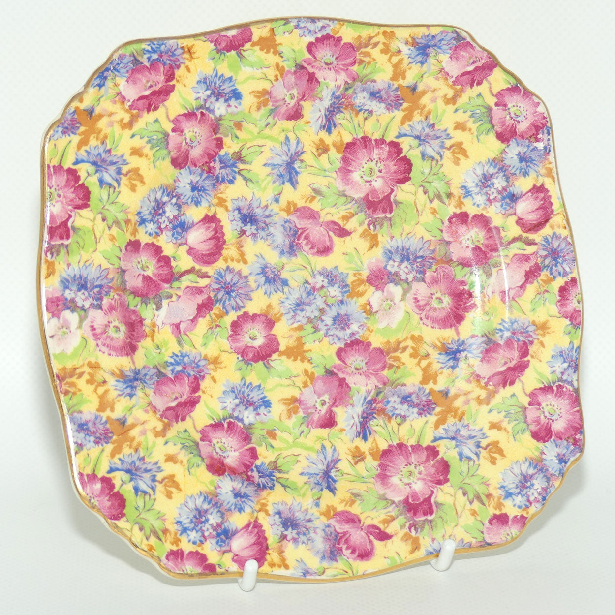 Royal Winton Royalty Chintz tea plate | Square | 16cm