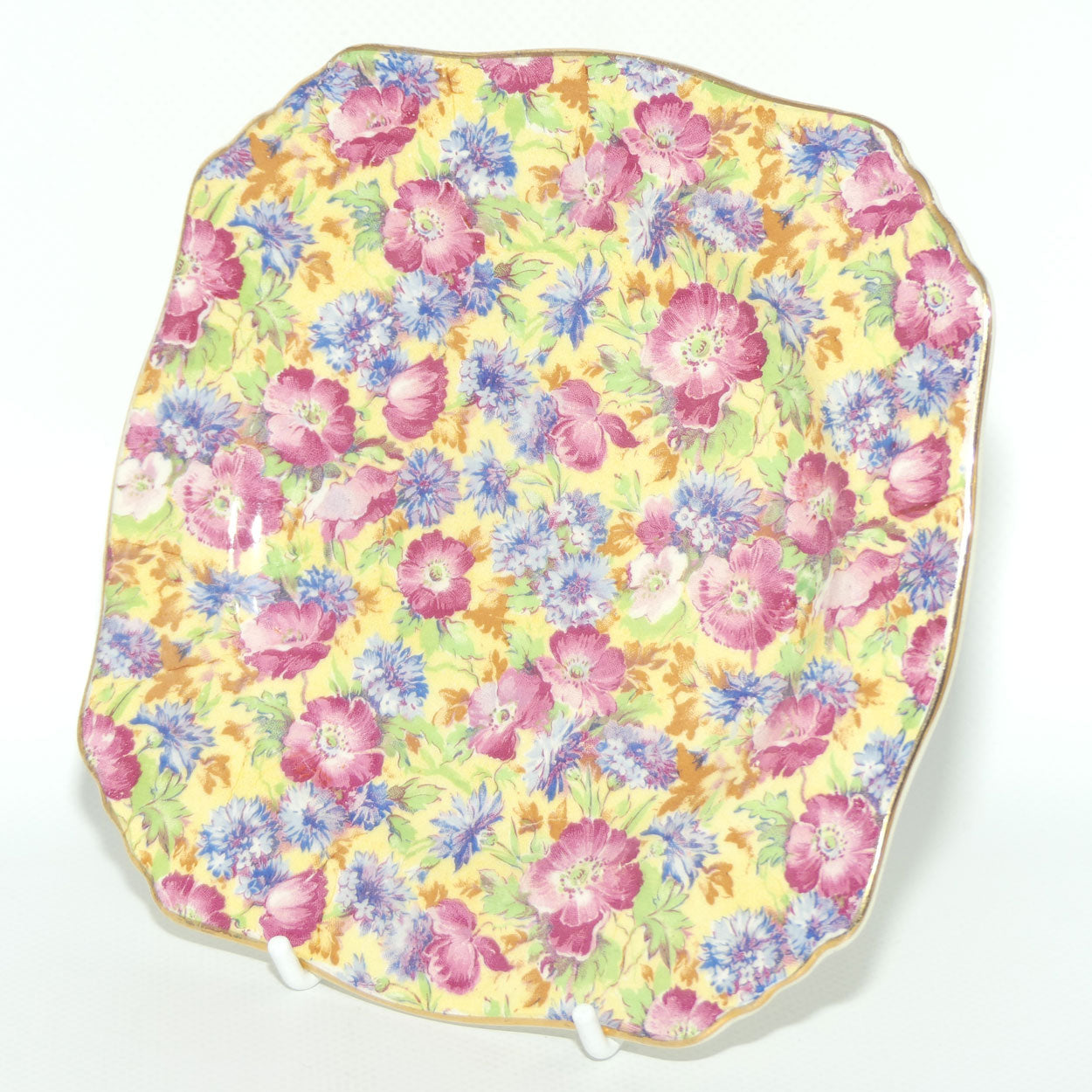 Royal Winton Royalty Chintz tea plate | Square | 16cm