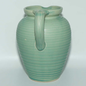 Lovatts England Stoneware Ribbed kitchen jug | Teal colour