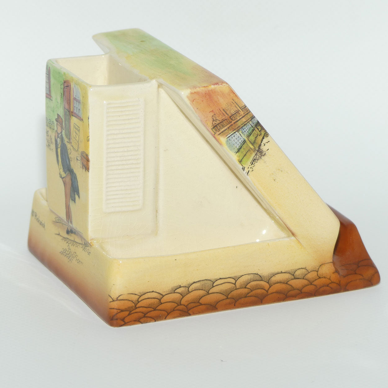 Royal Doulton Dickens Mr Squeers & Mr Pickwick cigarette dispenser D5175 (#1)