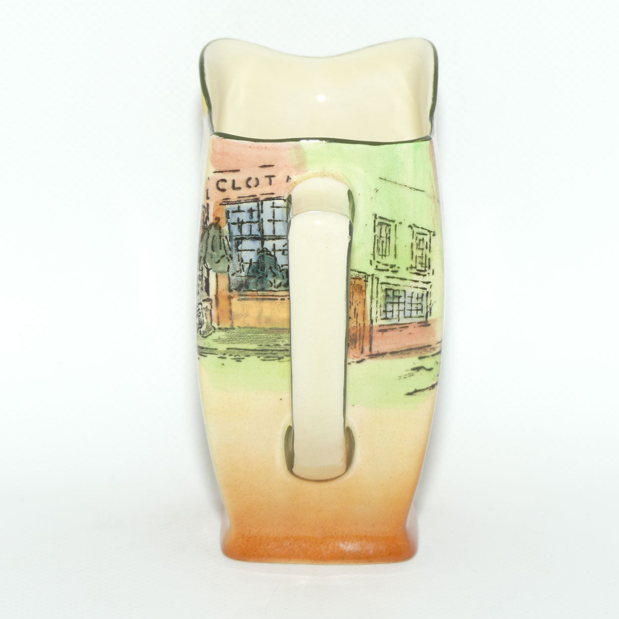 Royal Doulton Dickens Mr Squeers Friar shape jug D5175