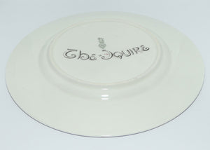 Royal Doulton Professionals The Squire rack plate | Bone China | early Loop border