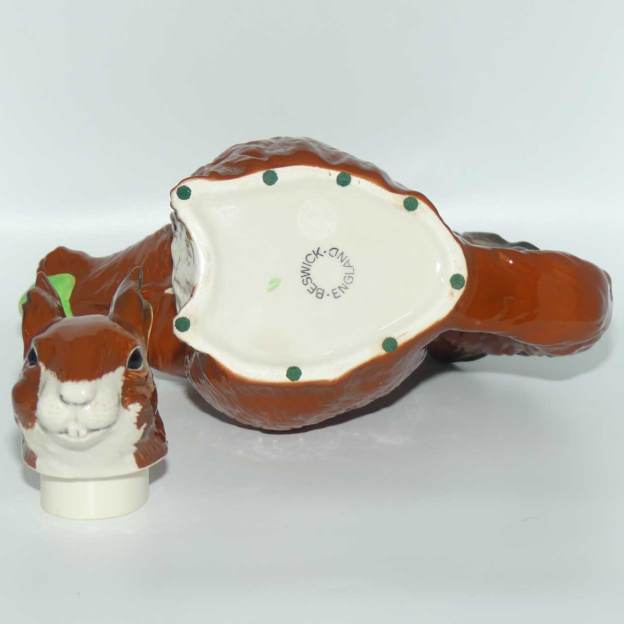 Beswick England Figural Novelty Tea Pot | Squirrel
