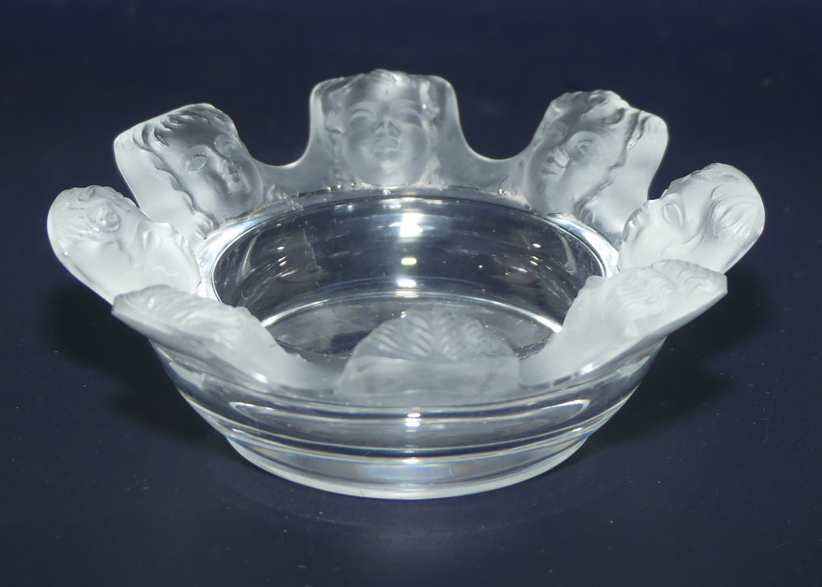 Lalique France St Nicholas figural tray | #1
