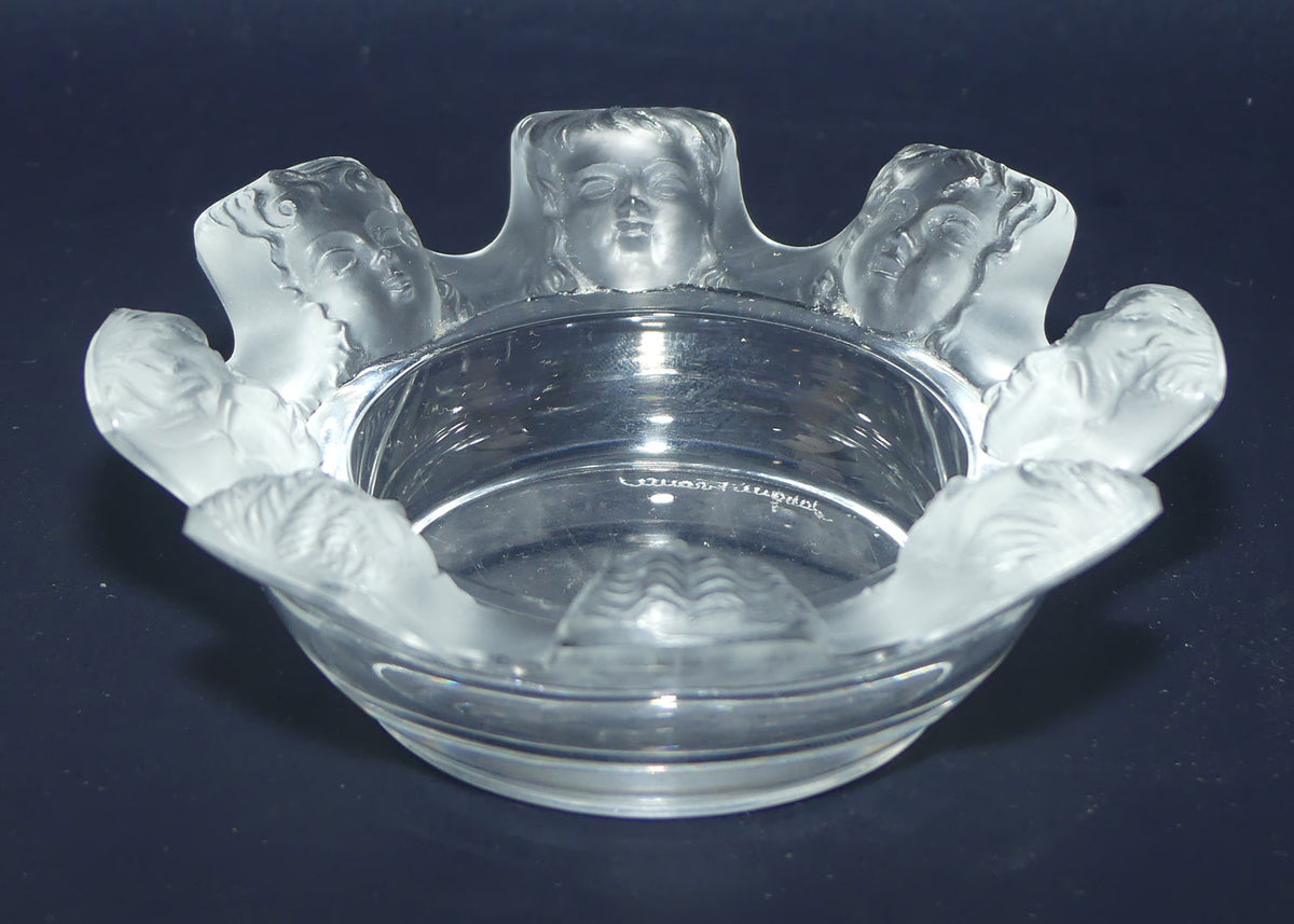Lalique France St Nicholas figural tray | #2