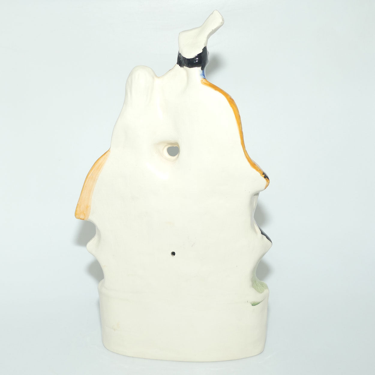 Antique style Staffordshire Flat Back Clock Figure | Couple