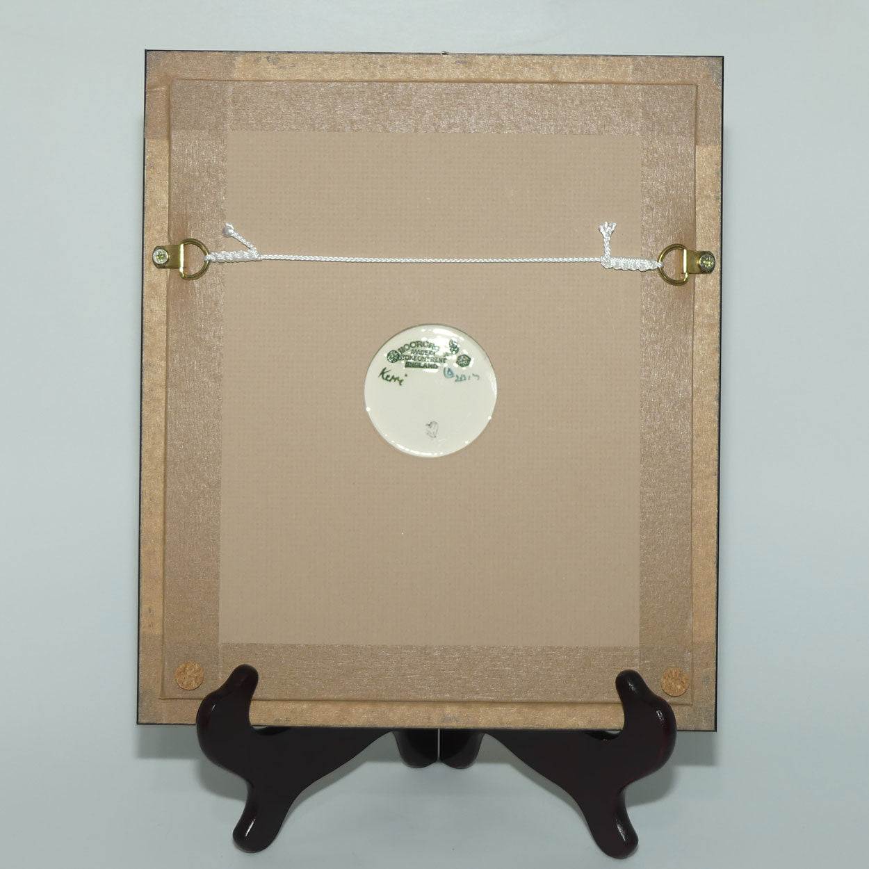 Moorcroft Stargazer Lily plaque