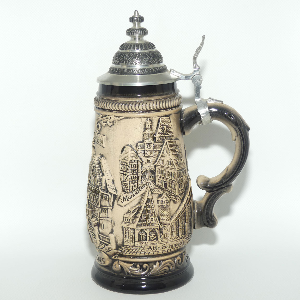 Kathe Wohlfahrt Zoller and Born Stein | Panorama Rothenburg | Limited Edition with Cert | 26.5cm tall