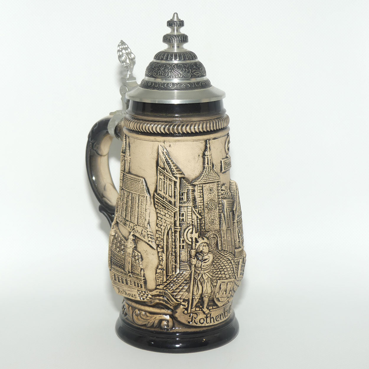 Kathe Wohlfahrt Zoller and Born Stein | Panorama Rothenburg | Limited Edition with Cert | 26.5cm tall